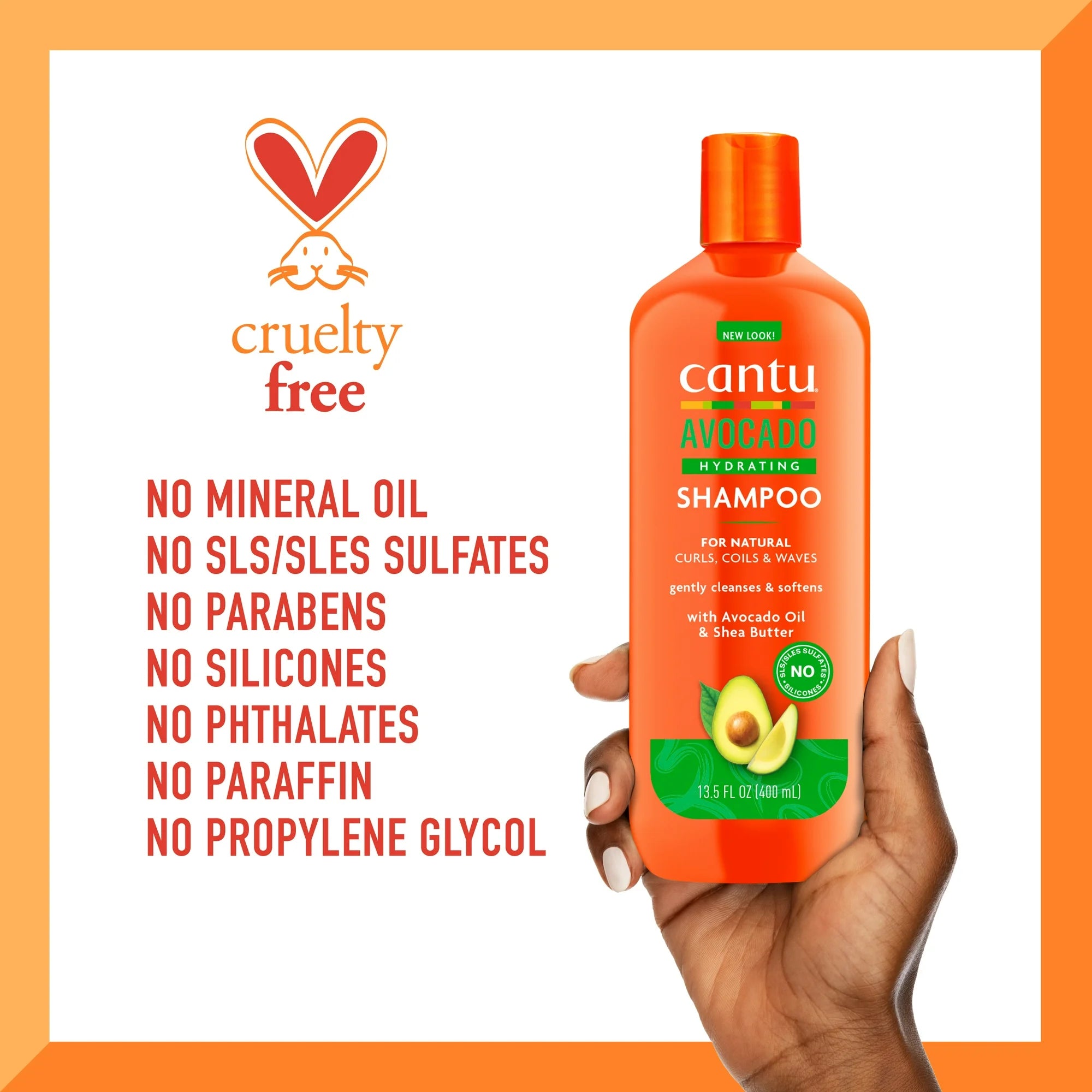 Cantu Avocado Hydrating Shampoo 13.5 fl oz