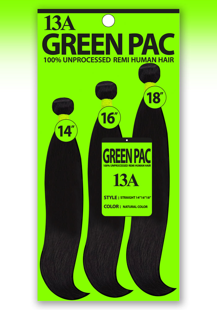 Green Pack-Multi 3Pcs Straight