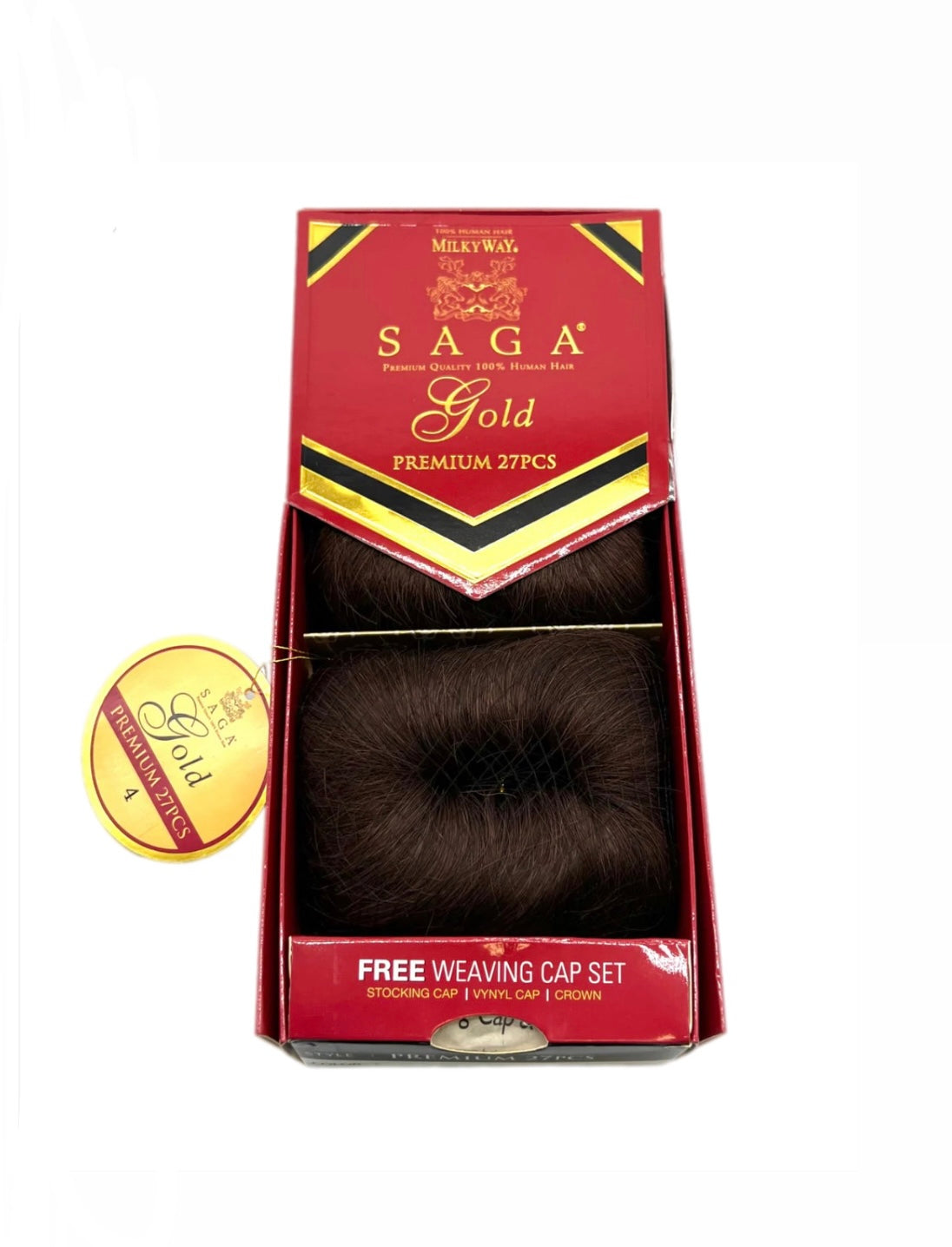 SHAKE-N-GO SAGA GOLD REMY HAIR - PREMIUM 27 PCS