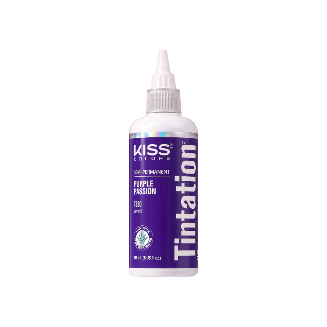KISS COLORS & CARE - SEMI PERMANENT HAIR DYE - TITANIUM COLLECTION - 5 FL OZ