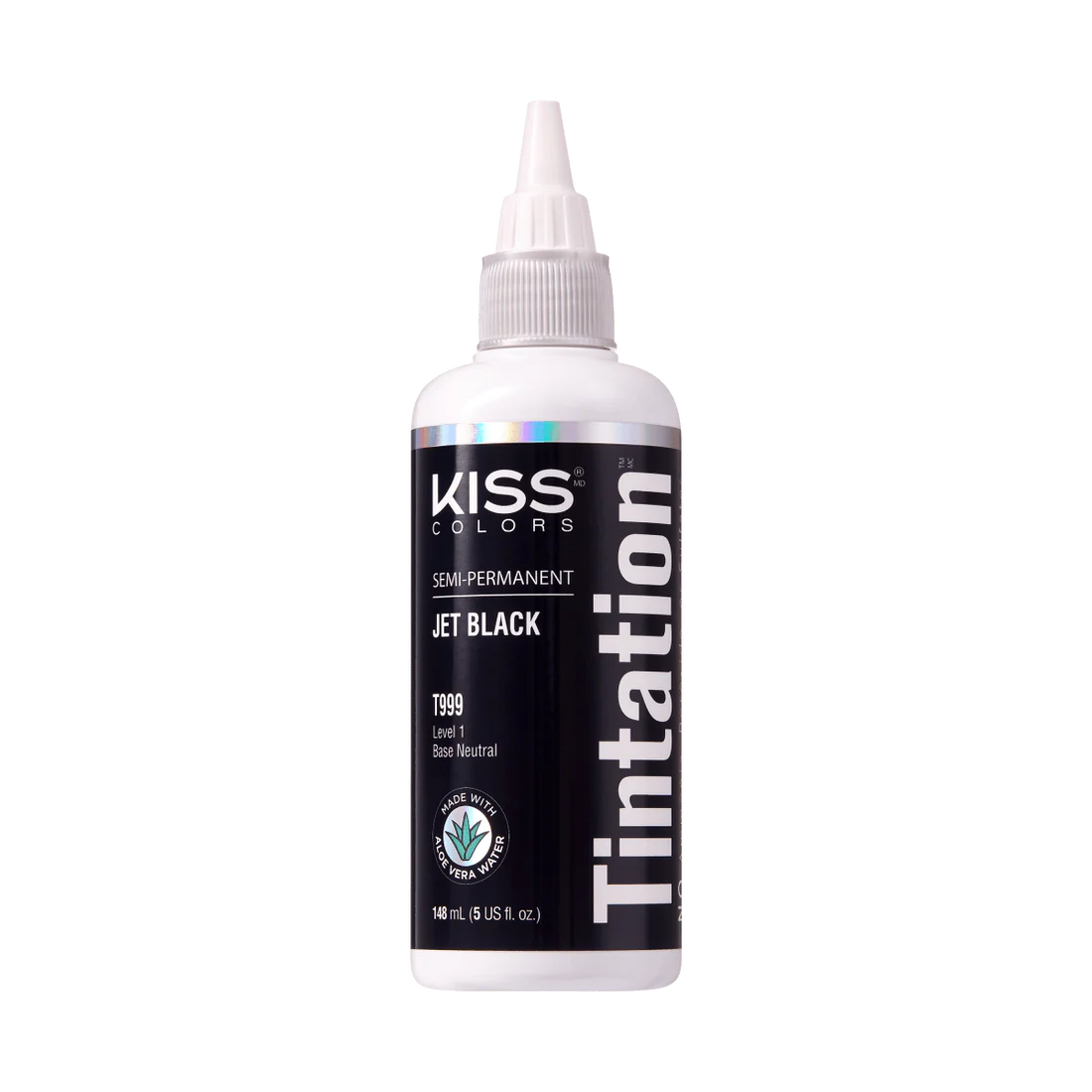 KISS COLORS & CARE - SEMI PERMANENT HAIR DYE - TITANIUM COLLECTION - 5 FL OZ