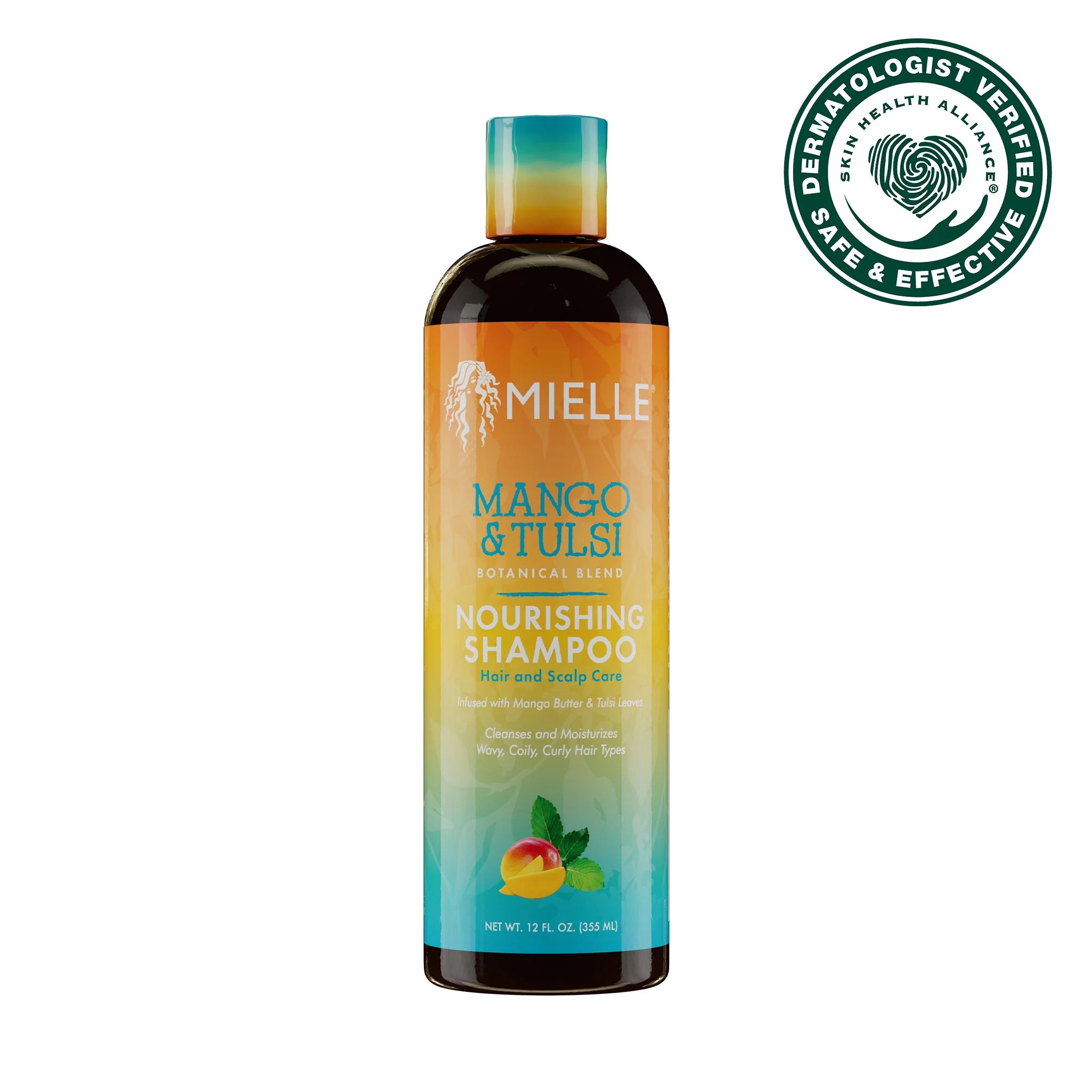 Mielle Mango & Tulsi Nourishing Shampoo – 12 fl oz