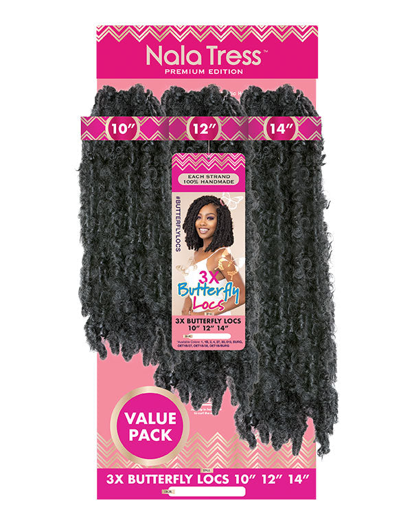 3X POETRY BOB LOCS 10″ 12″ 14″