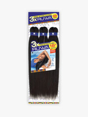 SENSATIONNEL 3X RUWA PRE-STRETCHED BRAIDING HAIR - 18"