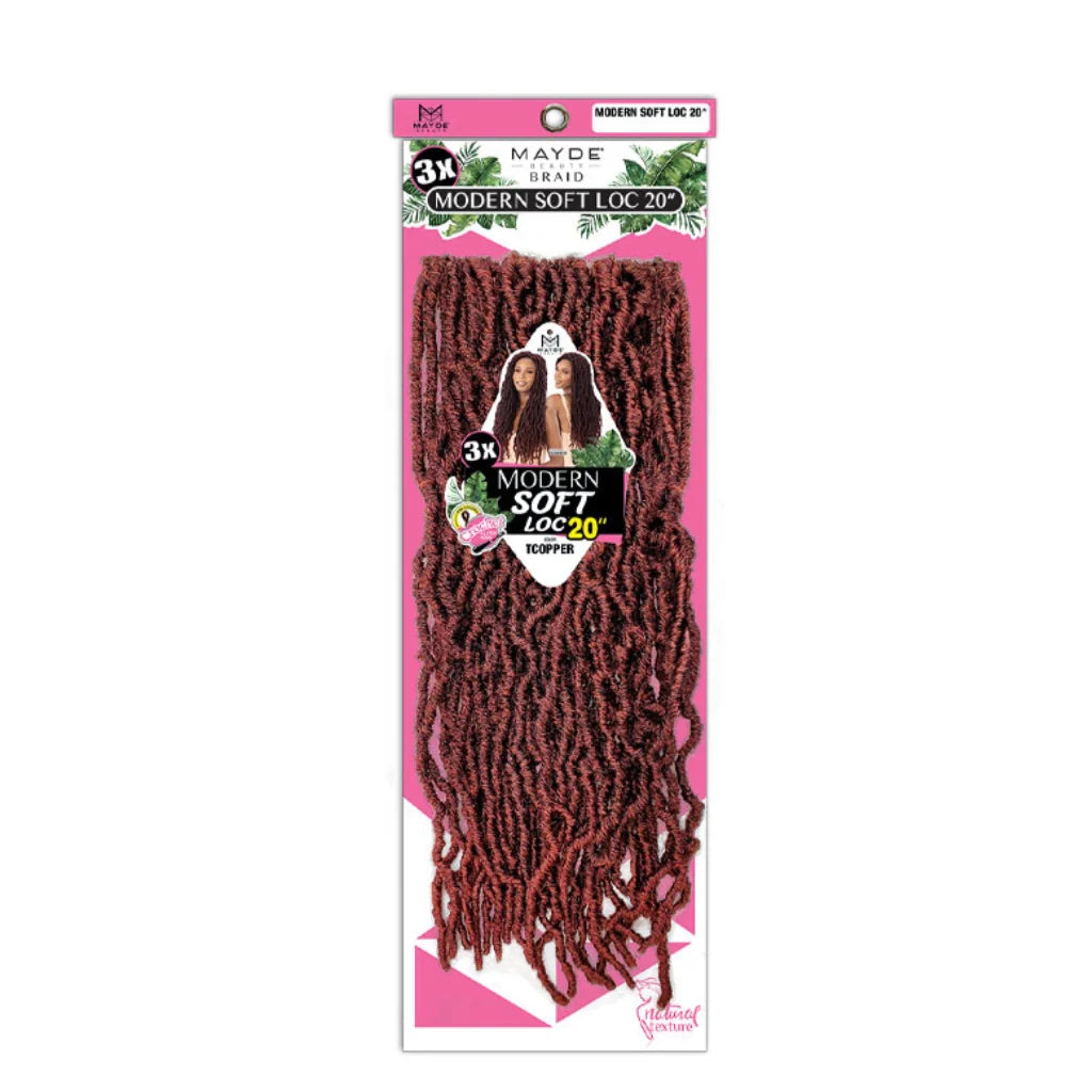 Mayde Beauty Synthetic Crochet Hair - Modern Soft Loc 20"