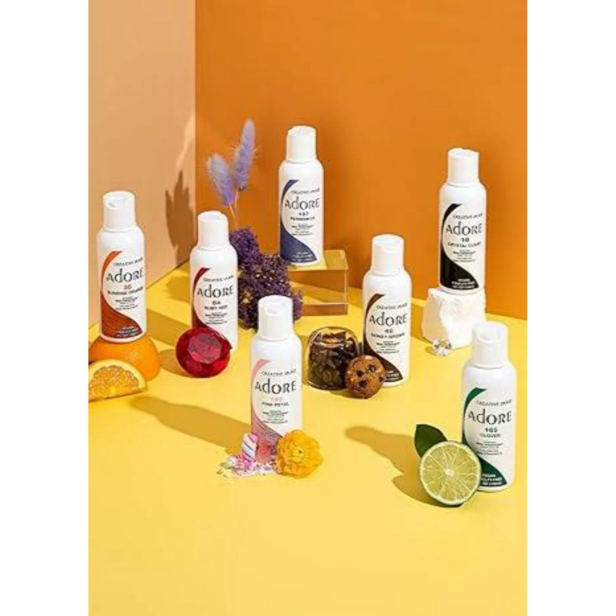 Adore Semi Permanent Hair Color Hair Dye - 4 FL OZ
