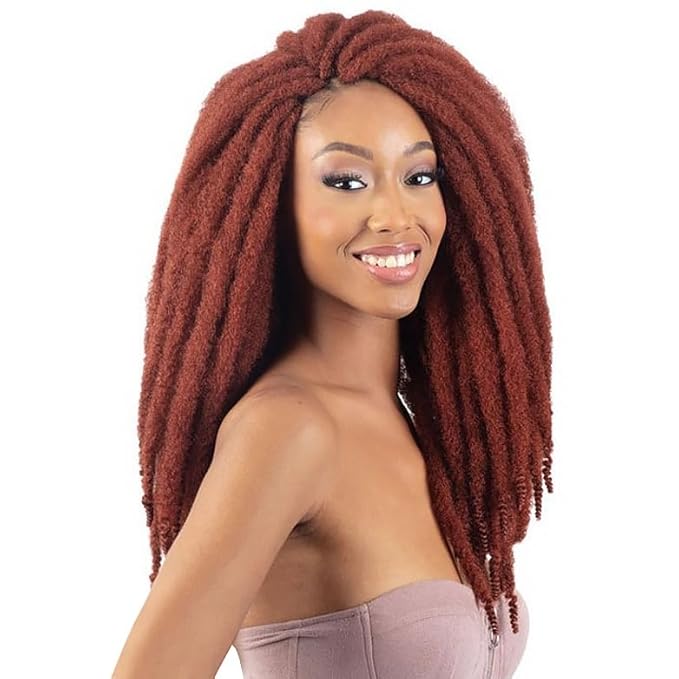 Synthetic Braid - 3X Cuban Twist Soft & Natural 16"