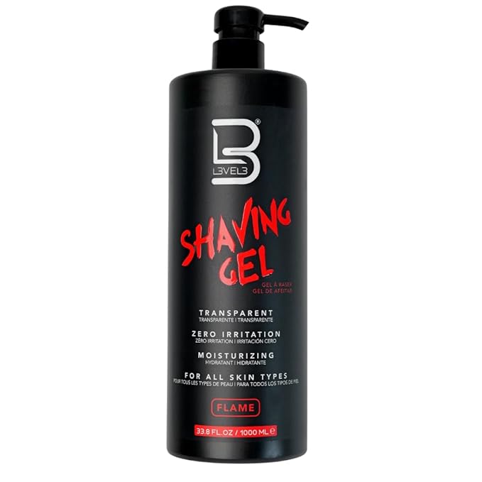L3VEL3 Shaving Gel 16.9 fl oz/500 mL