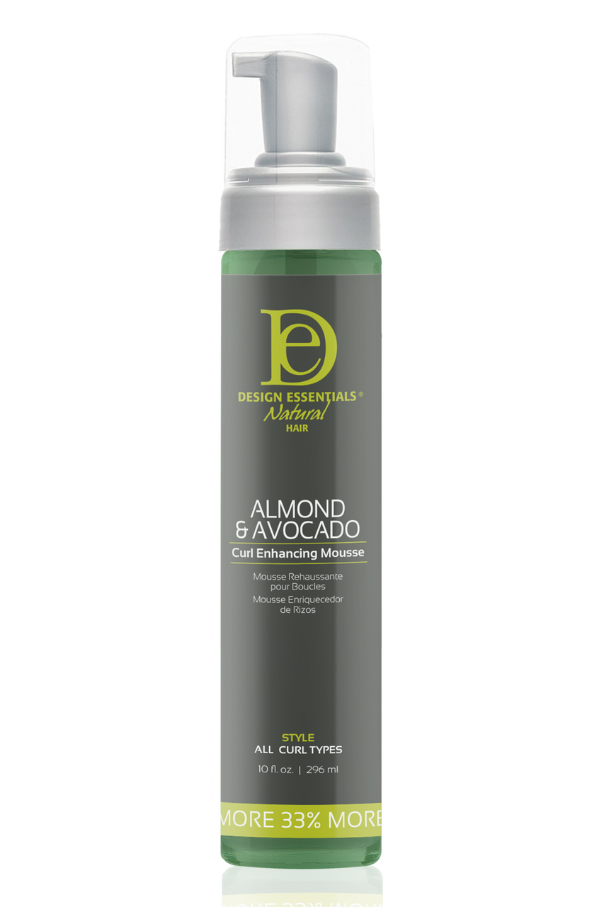 Design Essentials Natural Hair - Almond & Avocado Curl Enhancing Mousse - 10 Fl Oz