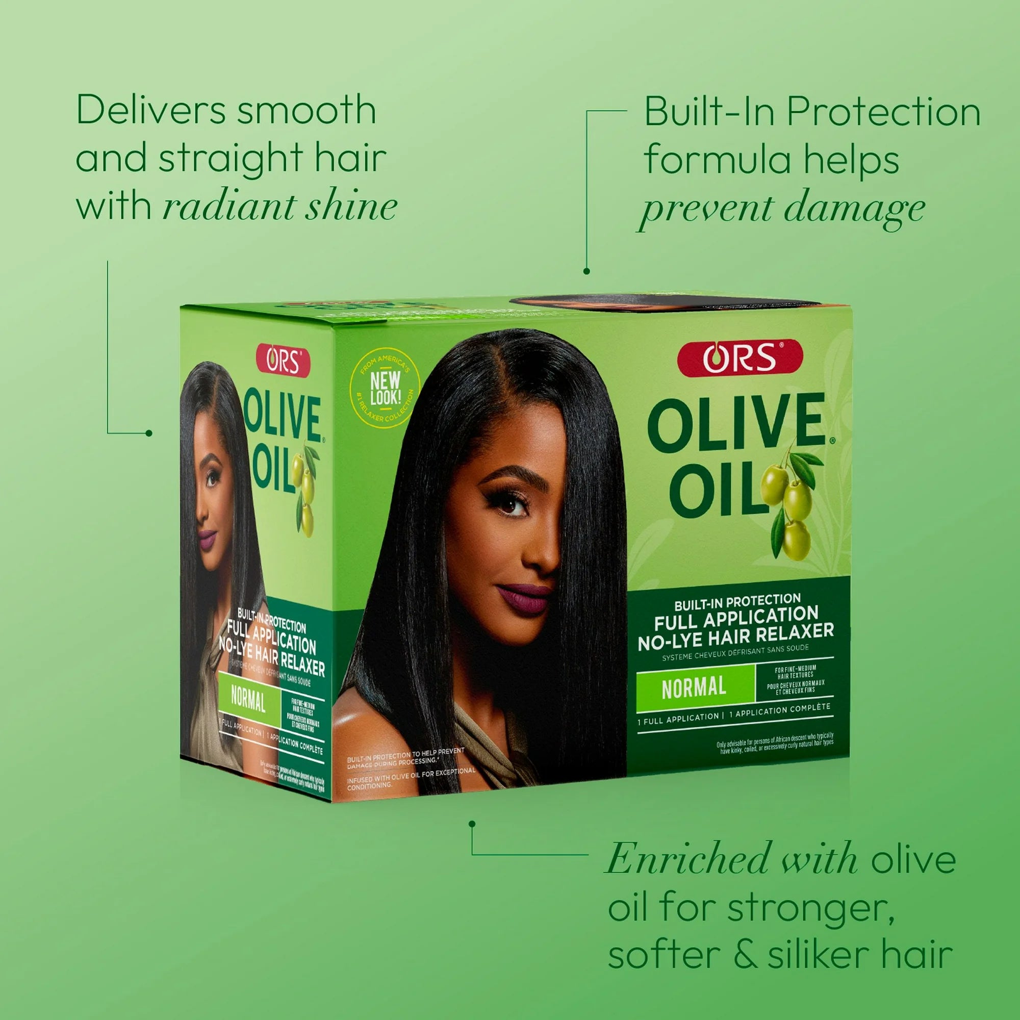 ORS Olive Oil Full Application No-Lye Hair Relaxer – Normal Strength