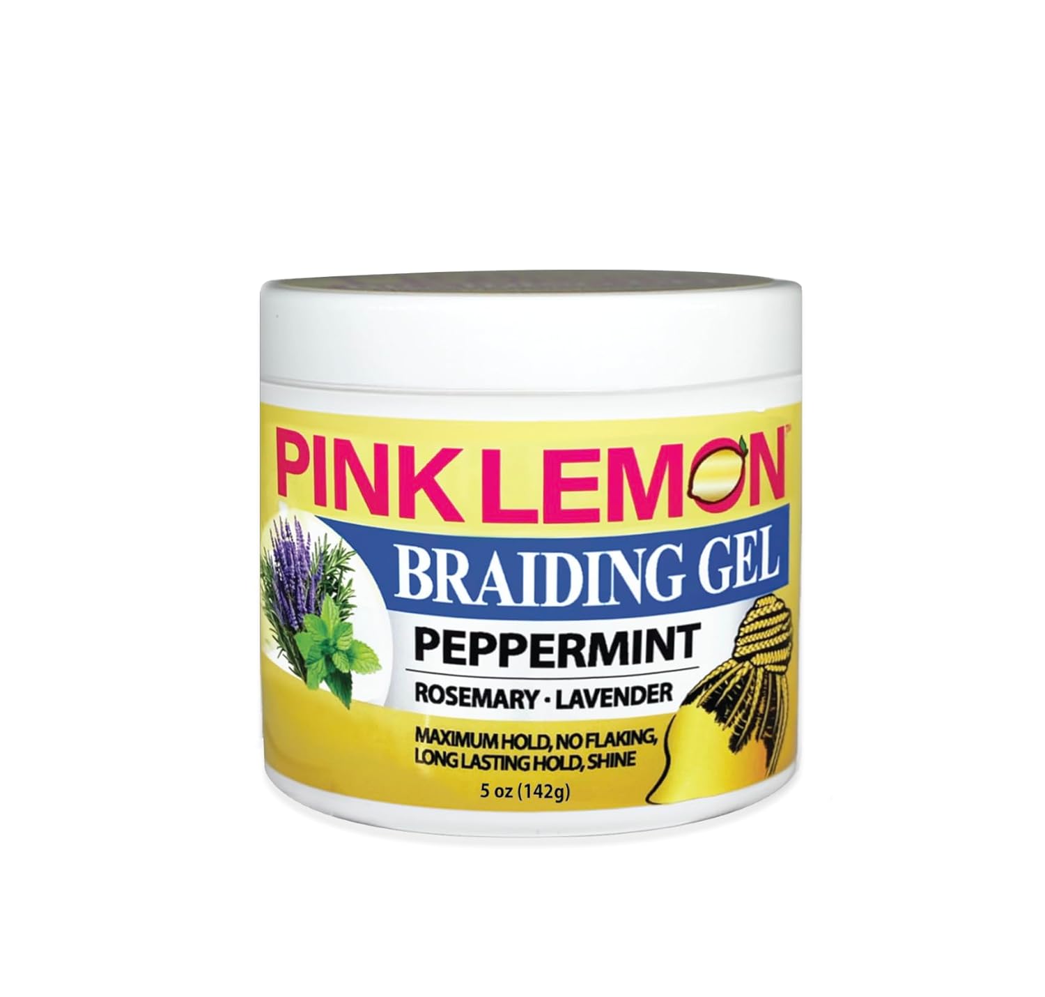Pink Lemon Braiding Gel – Peppermint
