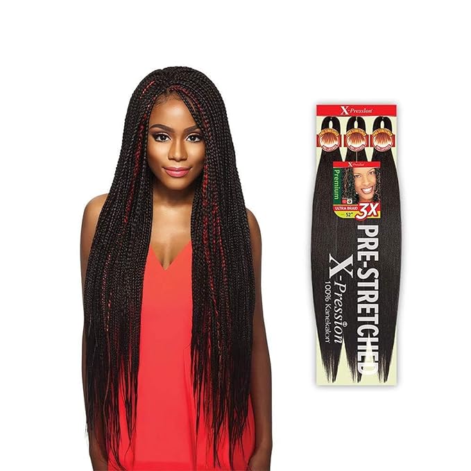 OUTRE X-PRESSION - 3X ULTRA BRAID PRE-STRETCHED HAIR - 52"