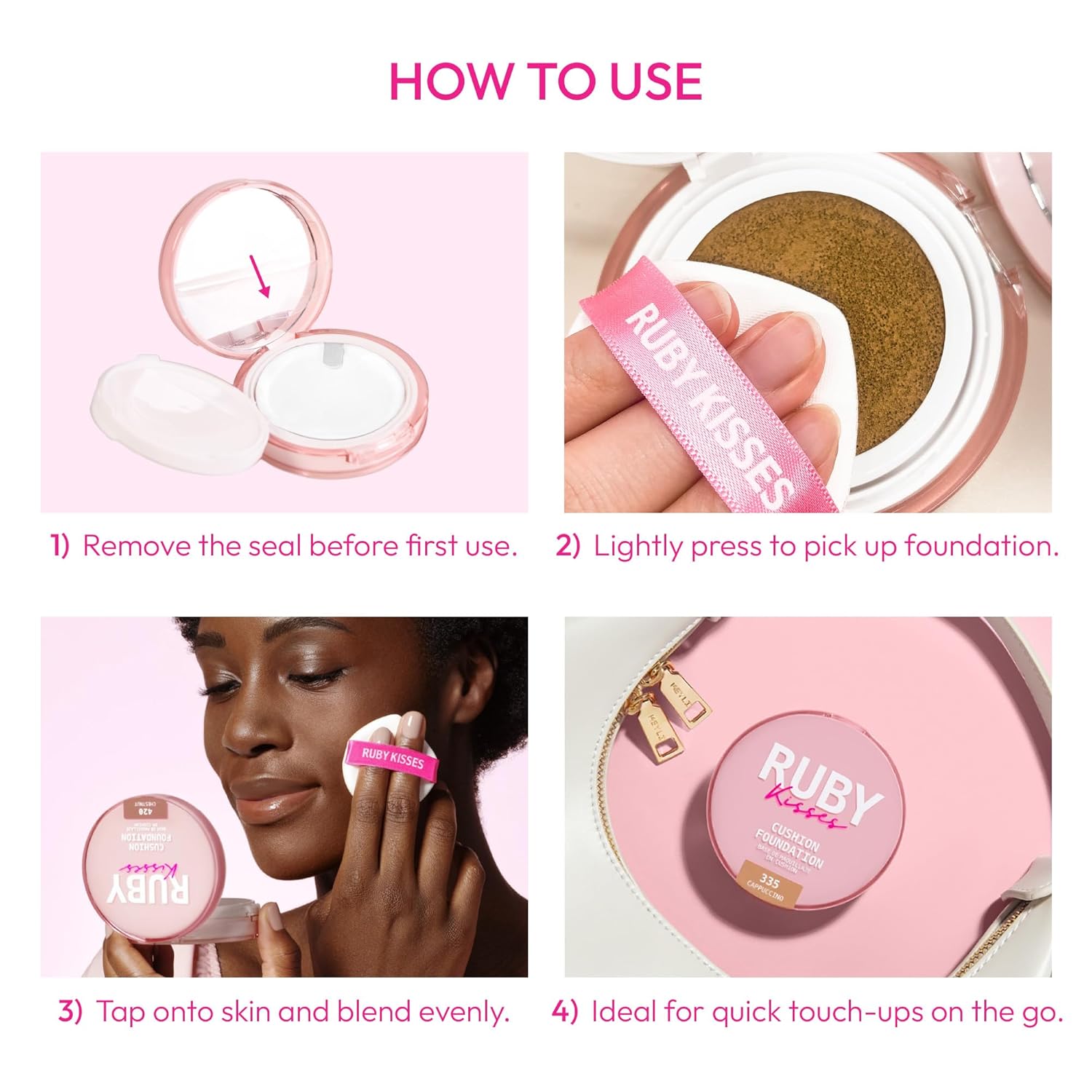 Ruby Kisses Cushion Foundation
