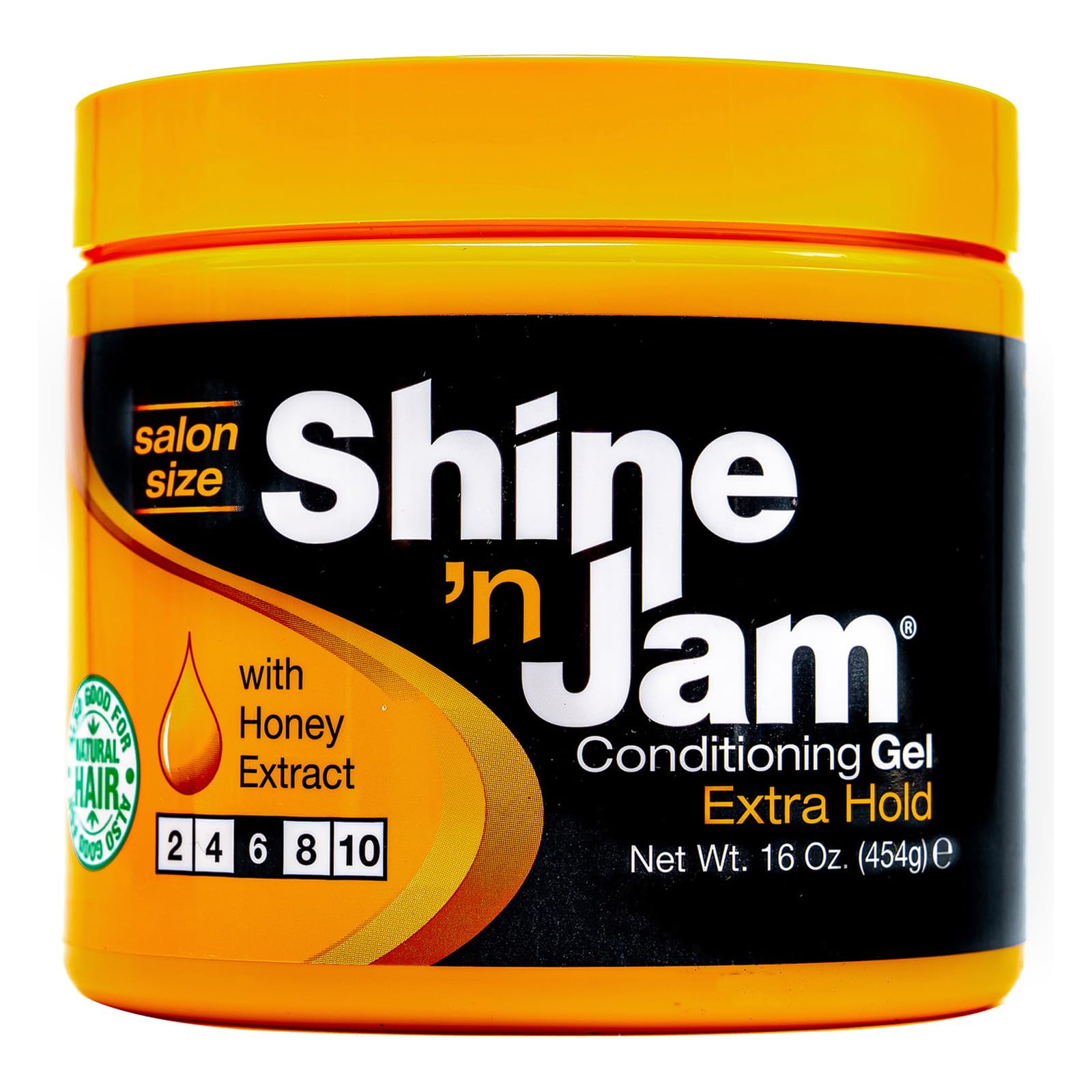 Shine ‘n Jam Conditioning Gel – Extra Hold (Yellow)