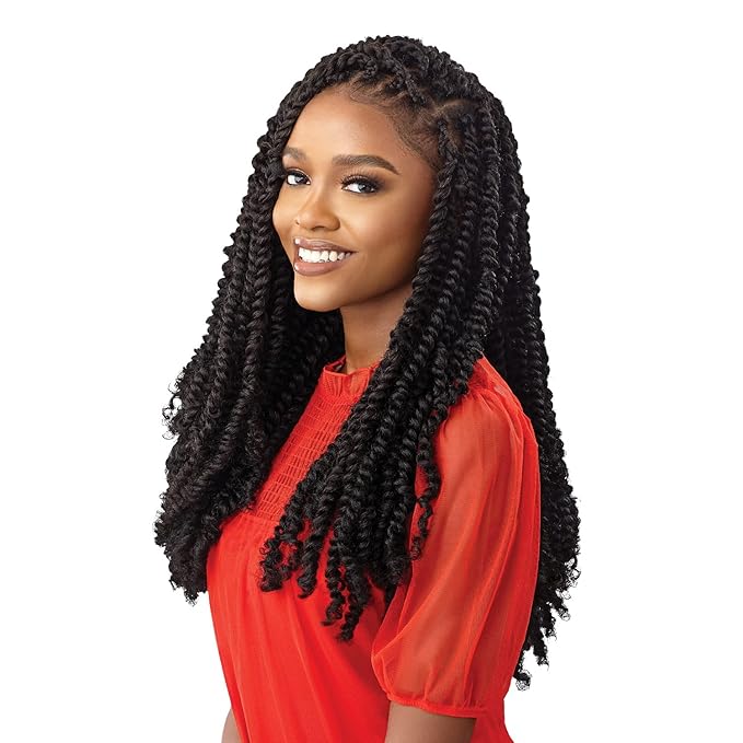 Outre Crochet Braids X-Pression Twisted Up Water Wave Fro Twist 22" 2X
