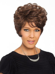 Foxy Silver Synthetic Wig - ELLE