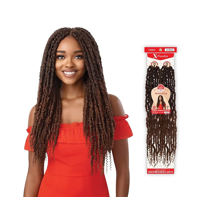 Outre Crochet Braids X-Pression Twisted Up 2X Bonita Temptation Locs 20"