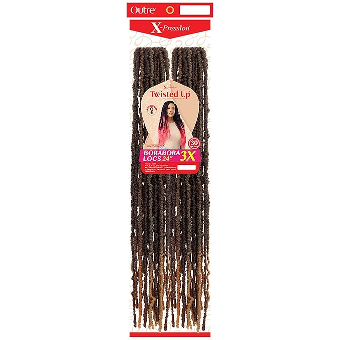 Outre Crochet Braids X-Pression Twisted Up 3X BORABORA LOCS 24"