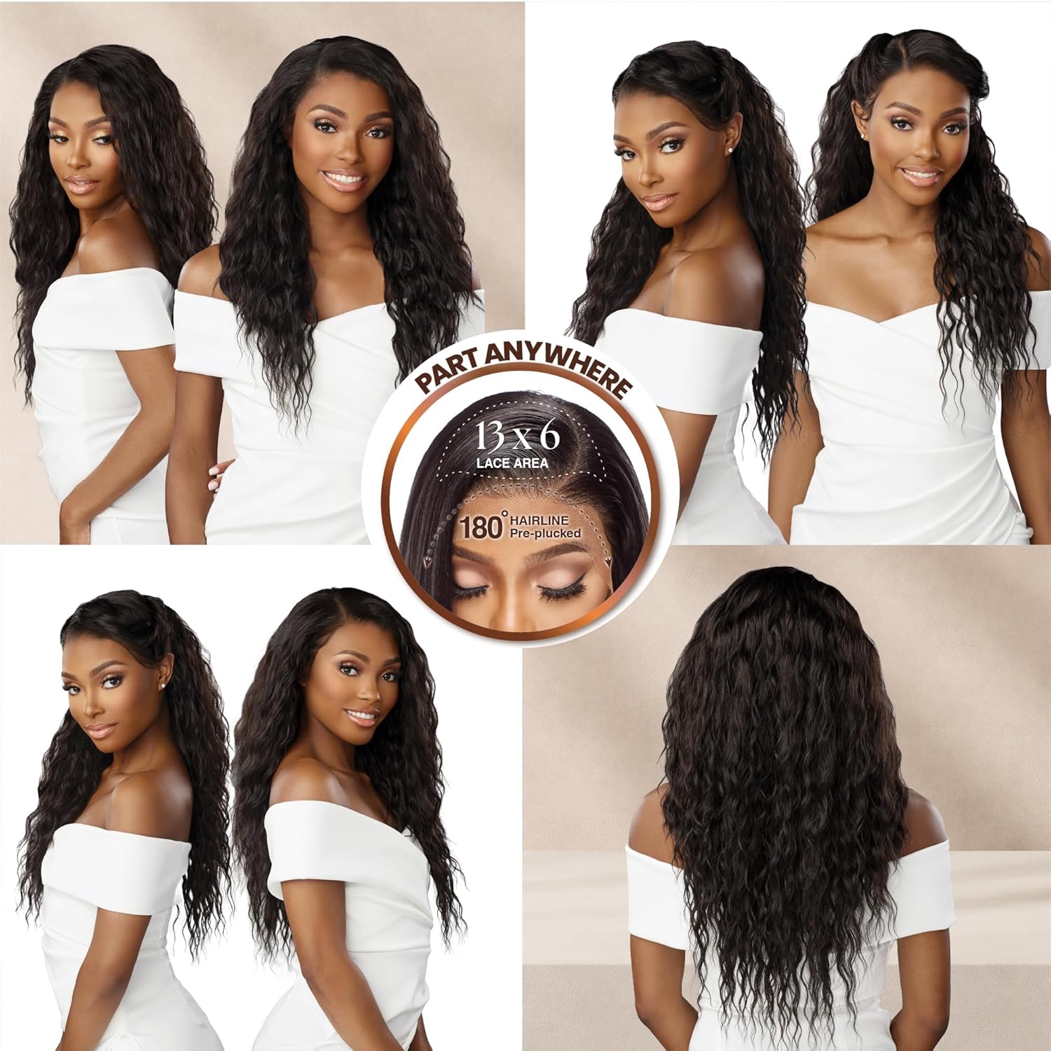 Sensationnel Bare Luxe Glueless Lace Wig – 13x6 Unit 6