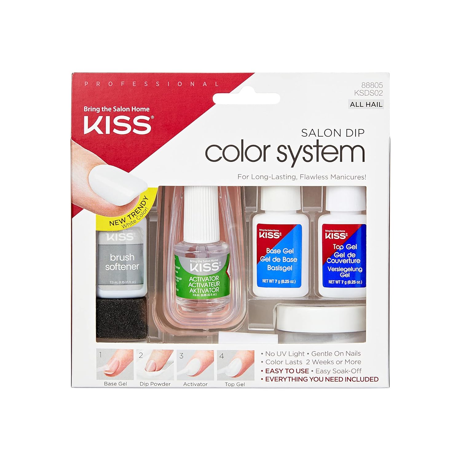 KISS Salon Dip Color System – All Hail (KSDS02)