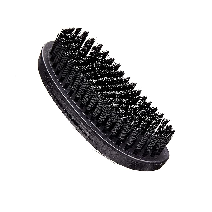 RED BY KISS CURVED PALM BRUSH - HARD BRISTLES