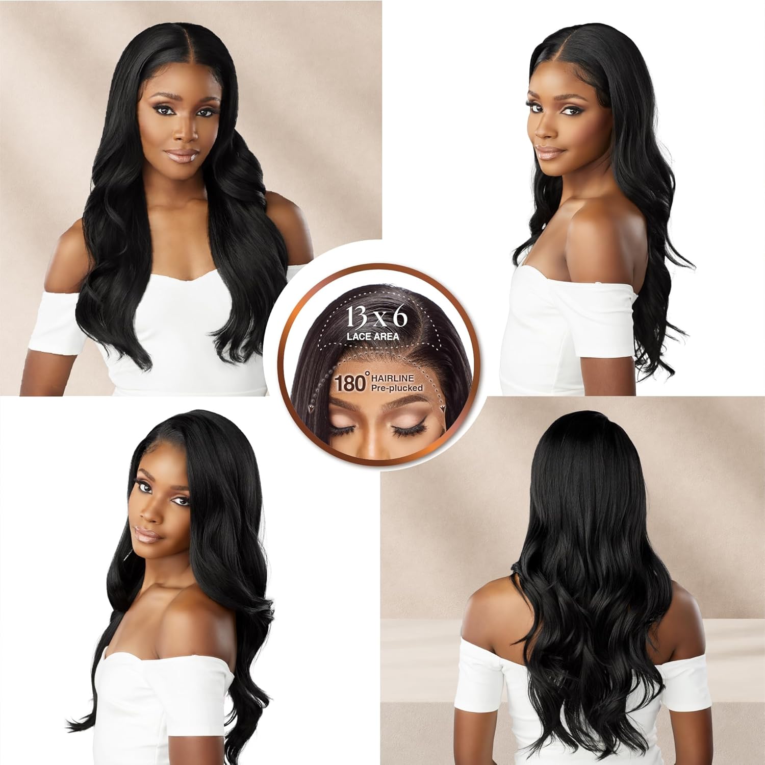 Sensationnel Bare Luxe Glueless Lace Wig – 13x6 Unit 20