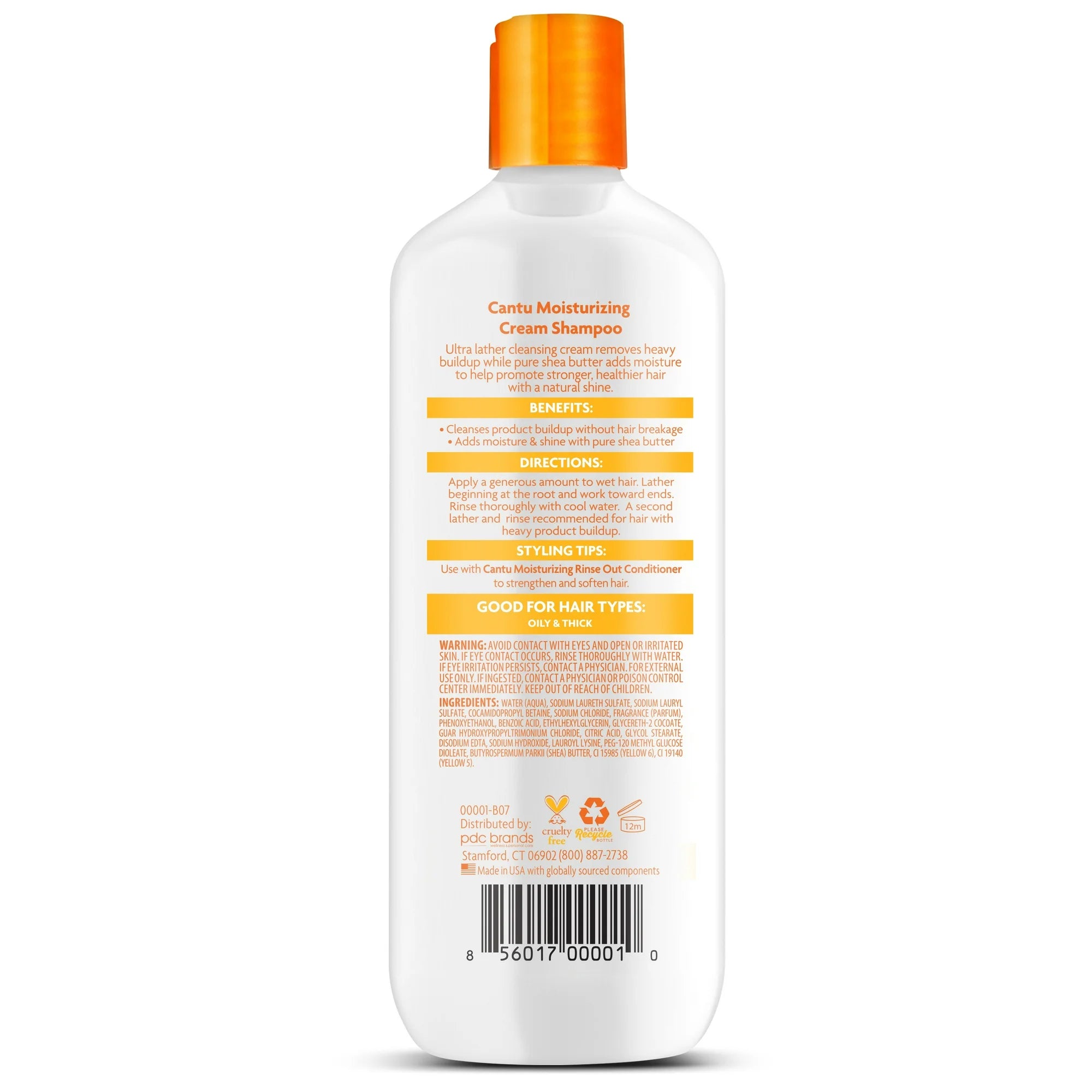 Cantu Moisturizing Cream Shampoo – 13.5 fl oz