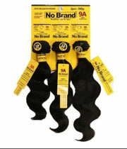 No Brand Yes Quality 100% Human Hair Bundles – Natural Black (Yellow Pack)
