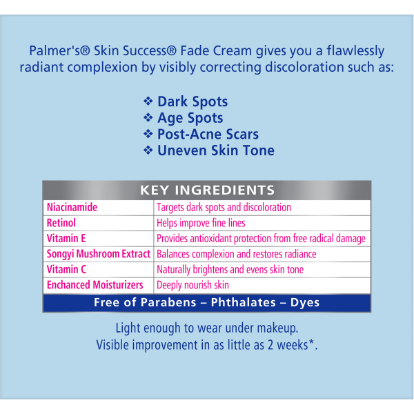 Palmer's Anti-Dark Spot Fade Cream For All Skin Types