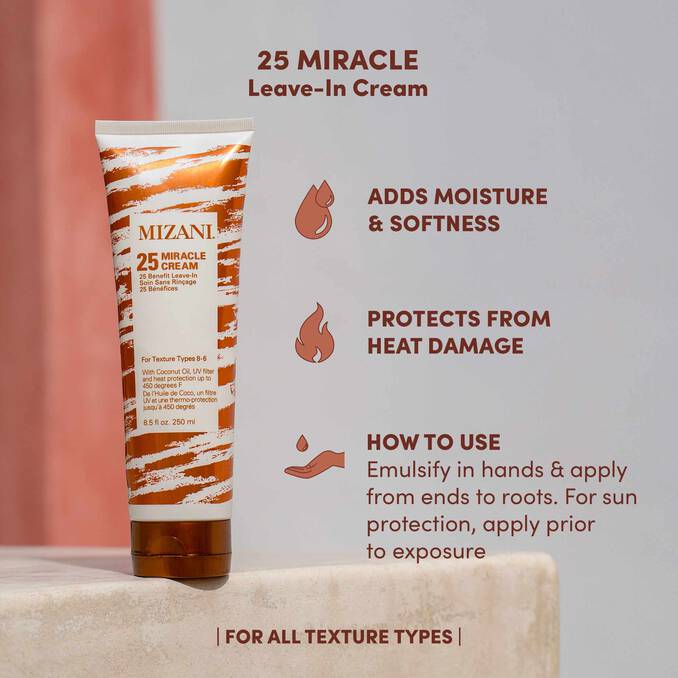 Mizani 25 Miracle Leave-In Cream 8.5 oz