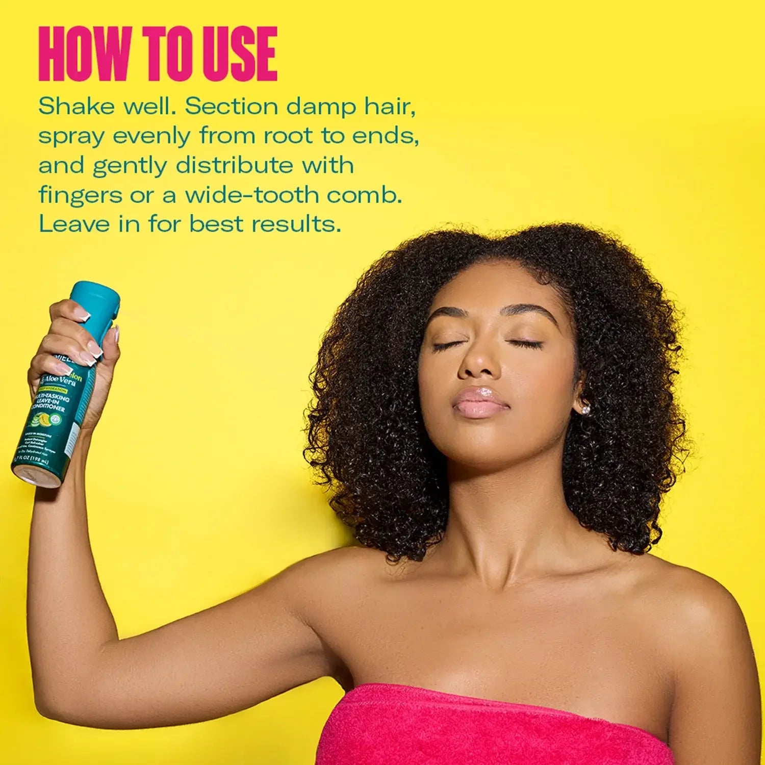 Mielle Kalahari Melon & Aloe Vera Multi-Tasking Leave-In Conditioner 6.7 fl oz