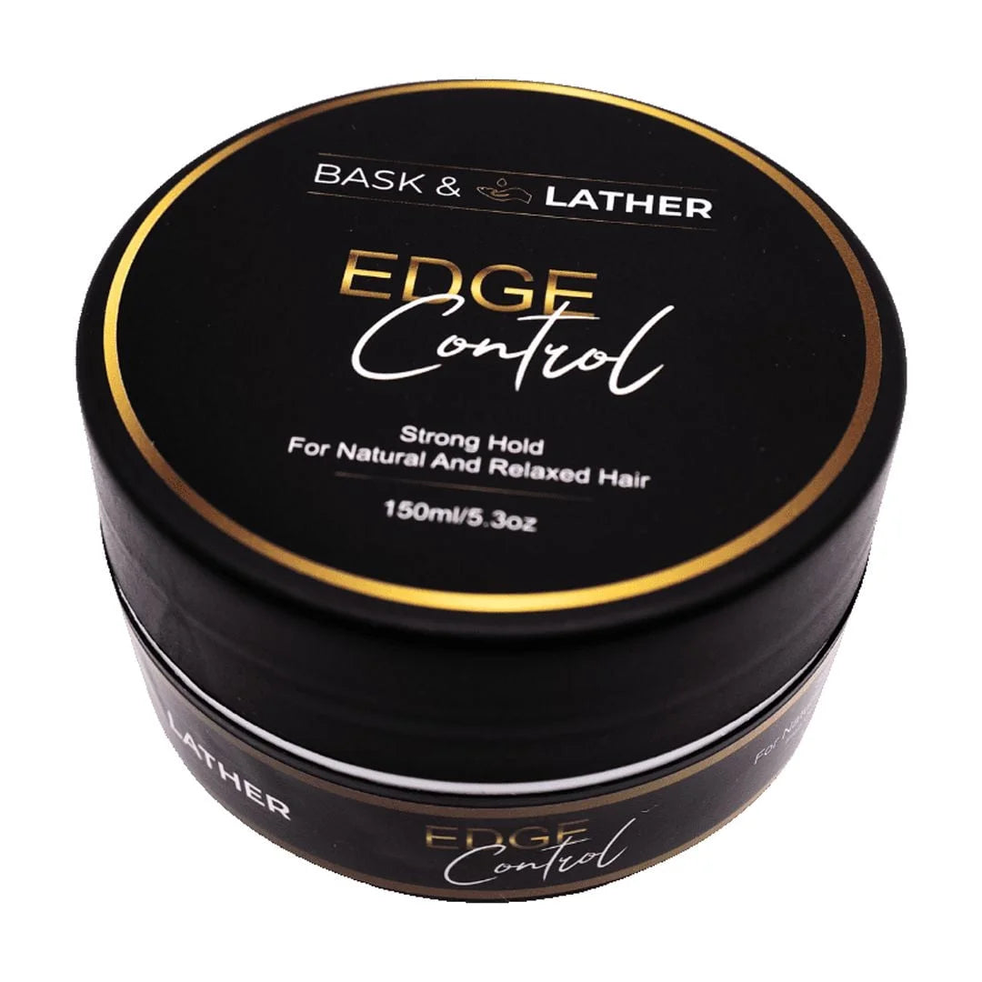 Bask & Lather Strong Hold Edge Control – 150 ml/5.3 oz