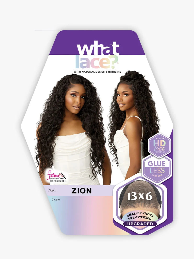 Sensationnel What Lace? Glueless 13x6 HD Lace Front Wig – Zion