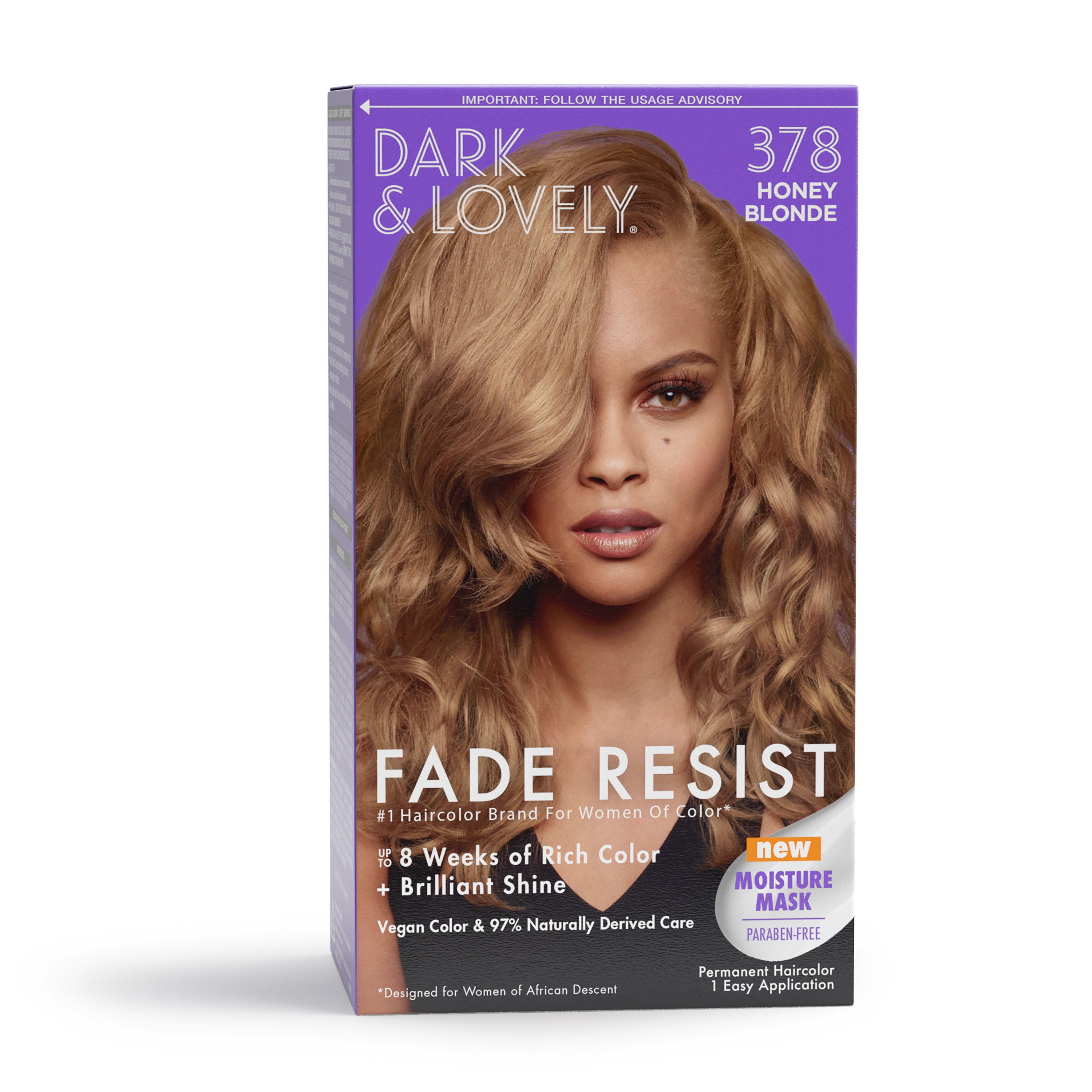 DARK AND LOVELY - FADE RESIST - PERMANENT HAIR COLOR - 1 APPLICATION