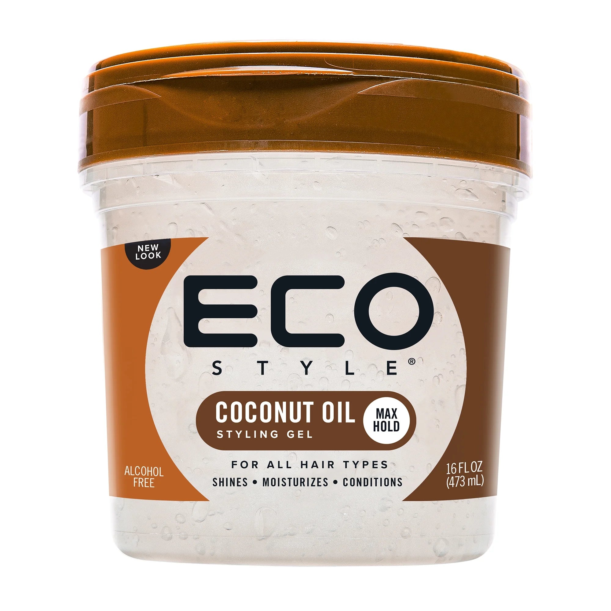 Eco Style Coconut Oil Styling Gel – 16 oz/454 g