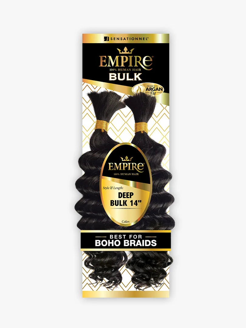 Sensationnel Empire 100% Human Hair – Deep Bulk 14"