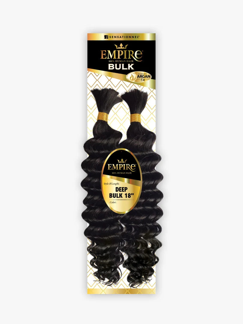 Sensationnel Empire 100% Human Hair – Deep Bulk 18"