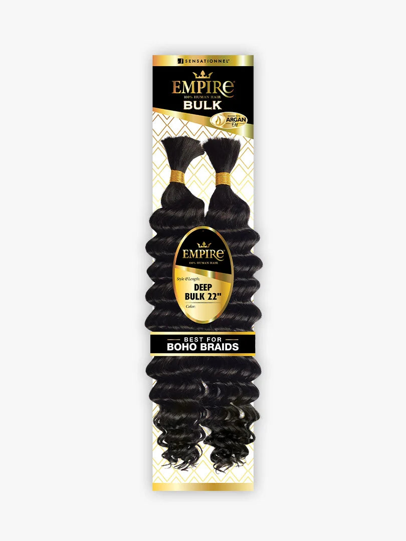 Sensationnel Empire 100% Human Hair – Deep Bulk 22"