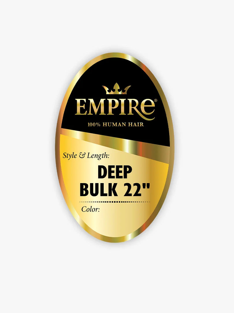 Sensationnel Empire 100% Human Hair – Deep Bulk 22"