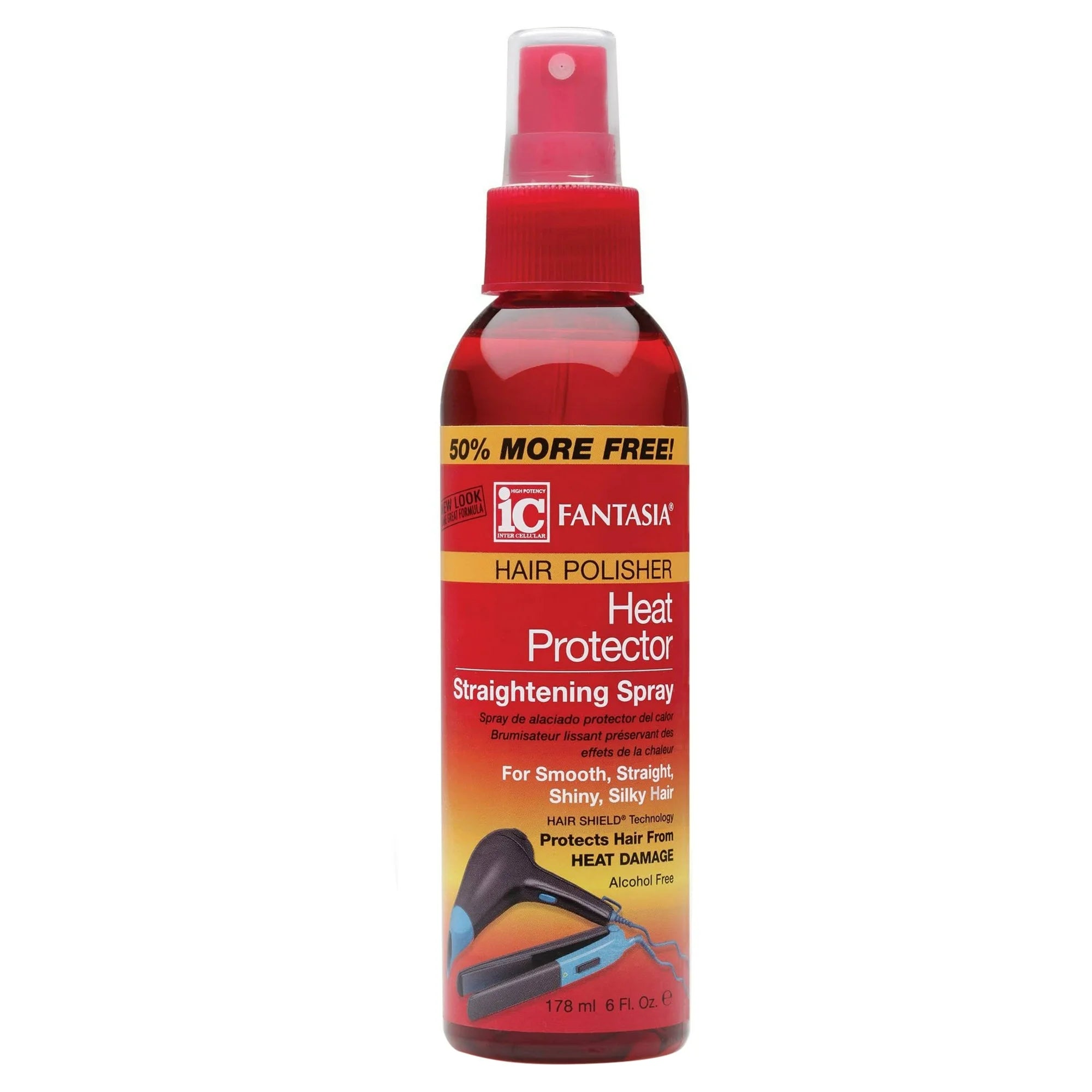 IC Fantasia Heat Protector Straightening Spray 6 fl oz