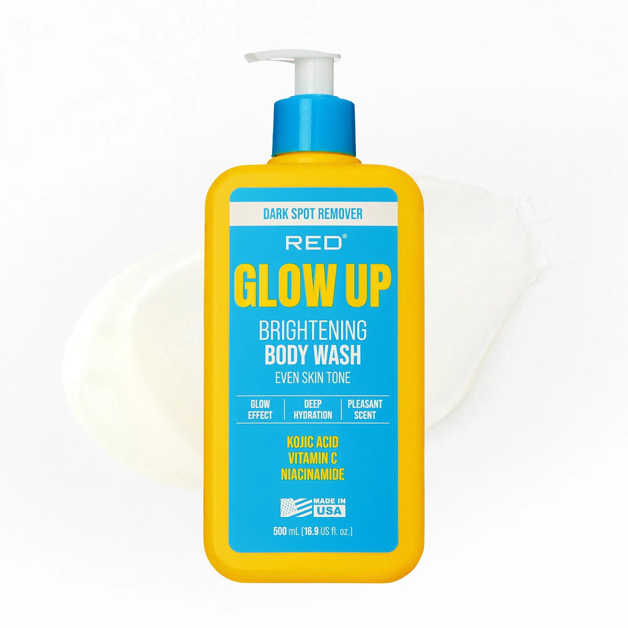 Red by Kiss Glow Up Dark Spot Remover Brightening Body Wash 500ml/16.9 fl oz