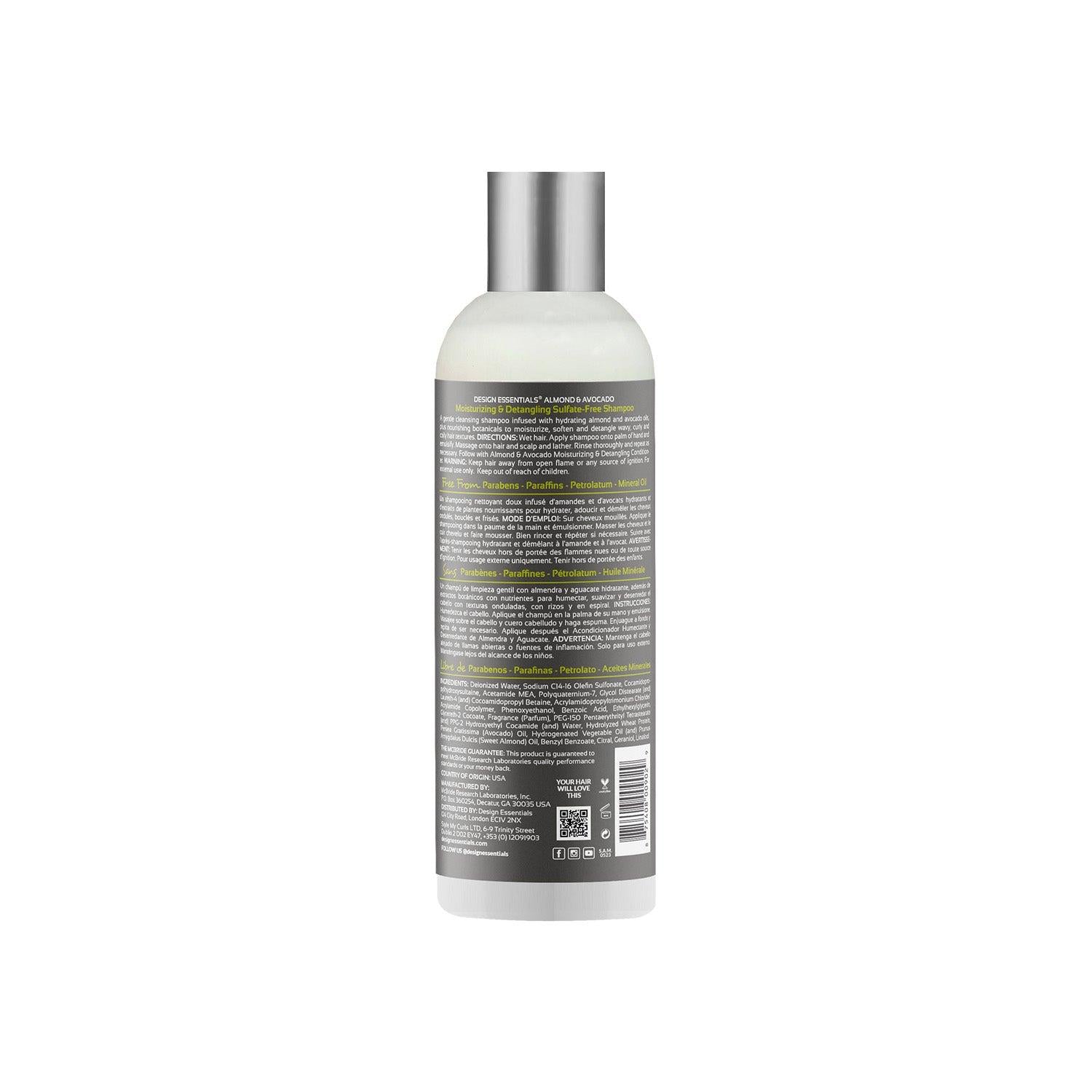 Design Essentials Almond & Avocado Moisturizing & Detangling Conditioner – 12 oz (356 ml)