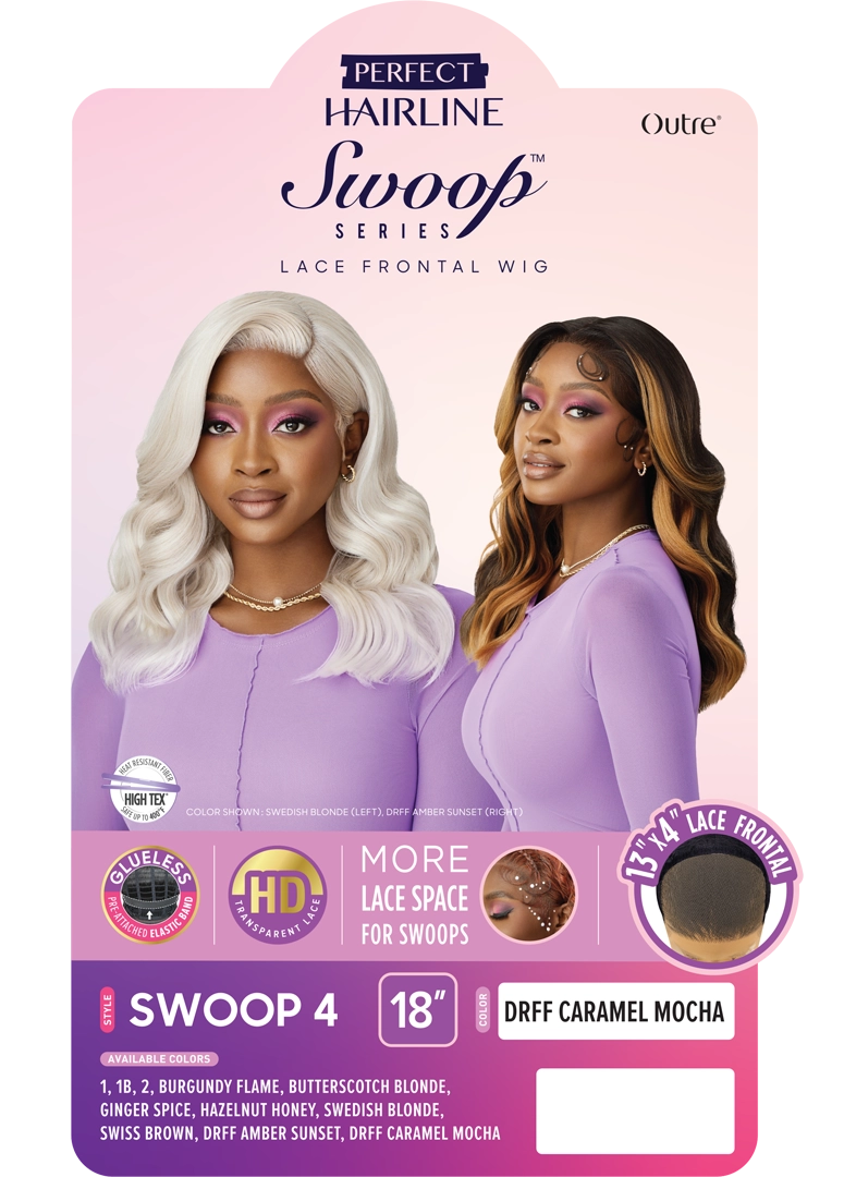 Outre Perfect Hairline Swoop Series HD Lace Frontal Wig – Swoop 4 18"
