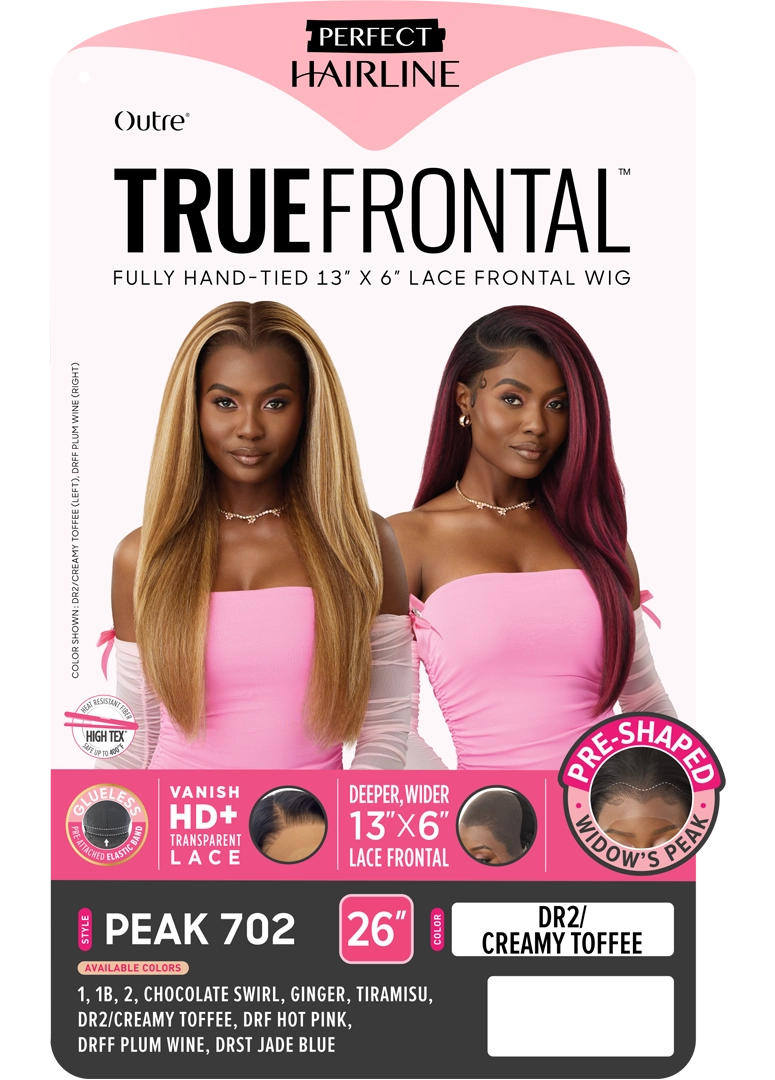 Outre Perfect Hairline True Frontal HD Lace Wig – Peak 702
