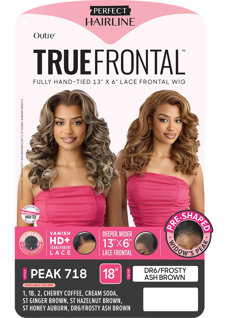 Outre Perfect Hairline True Frontal HD Lace Wig – Peak 718