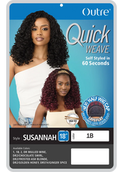 Outre Quick Weave Synthetic Wig – Susannah 18”