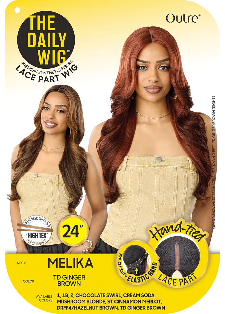 Outre The Daily Wig – Melika | Hand-Tied Lace Part Synthetic Wig