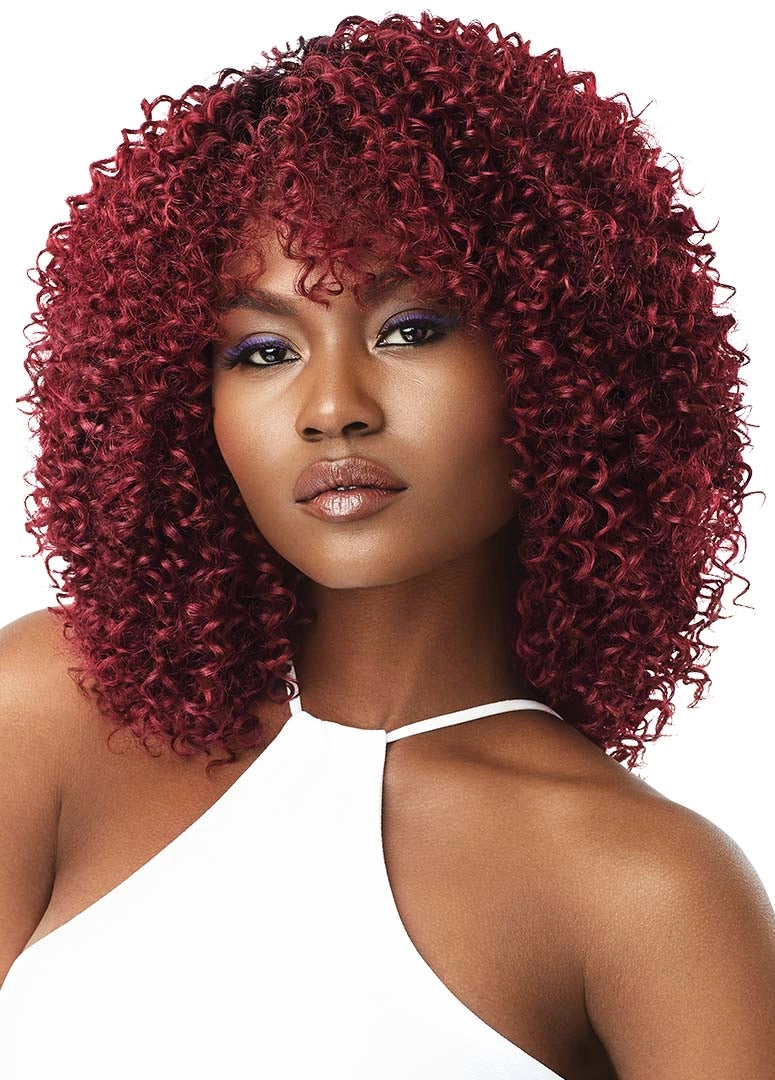 Outre Premium Purple Pack Long Series 3PCS Weave - JERRY CURL LONG