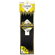 Hollywood Virgin Remy Crochet 100% Remy Human Hair Yaki 18"