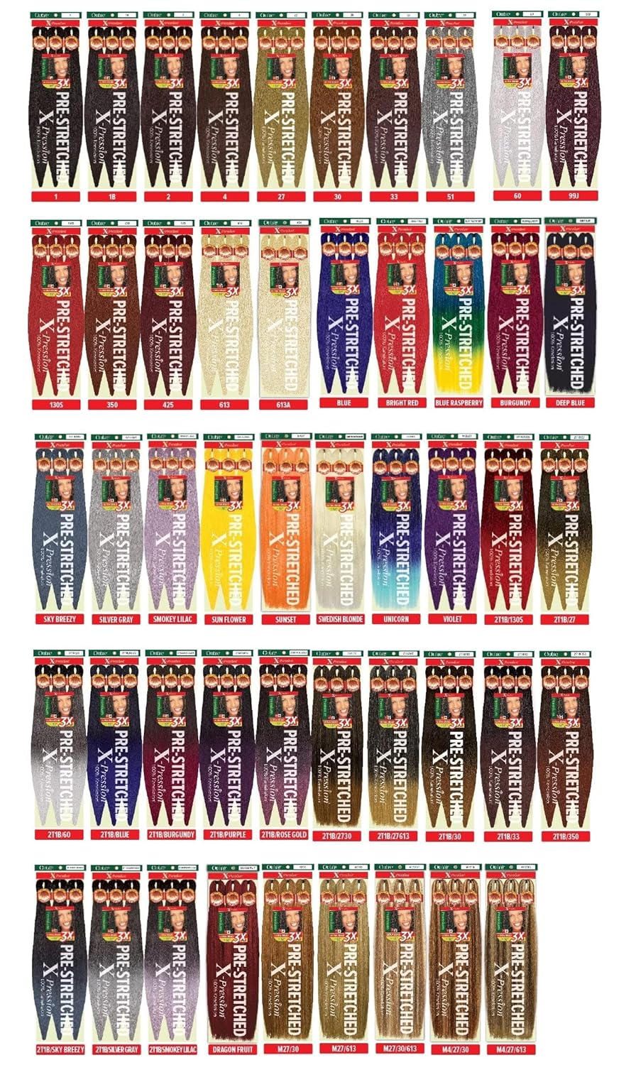 OUTRE SYNTHETIC PRESTRETCH ULTRA BRAID - XPRESSION 6X 52"